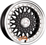 R STYLE WHEELS RS01 Schwarz Hornpoliert Einteilig 7.50 x 17 ET 35.00  5x112